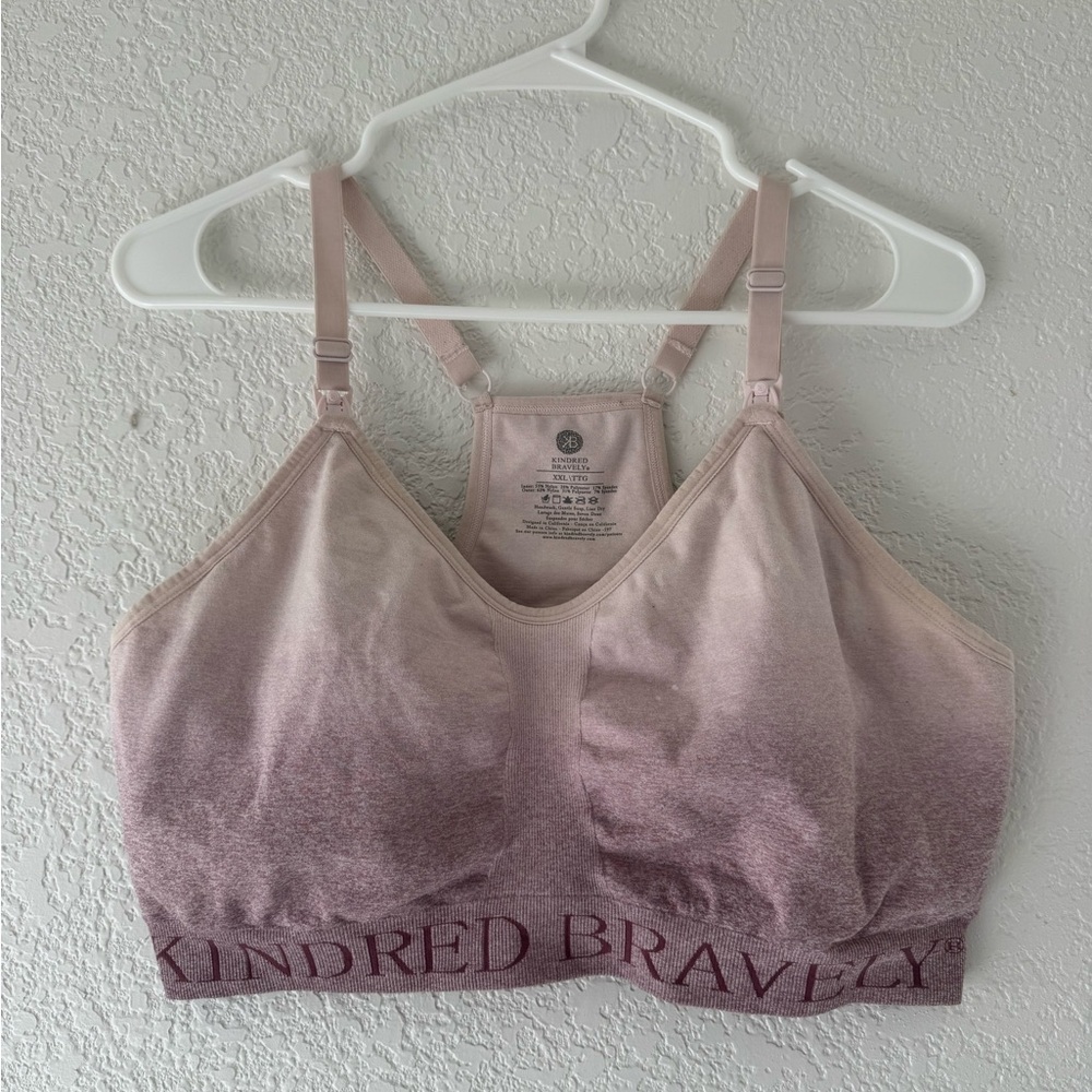 Kindred Bravely Blush Ombre Nursing and Pumping Bra